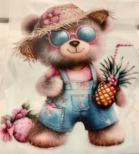 DTF heat prints: Animals, flowers, landscapes