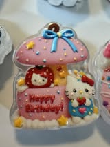 acrylic focals: Animals, flowers, food, hearts