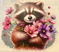 DTF heat prints: Animals, flowers, landscapes
