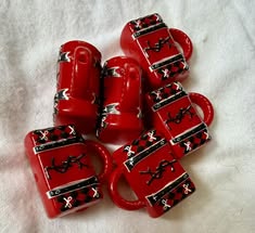 25mm designer mixed purse with uv coated bead.
