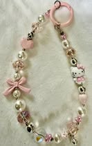Glass purse/phone charms