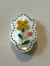 acrylic focal double sided: Animals, flowers, food