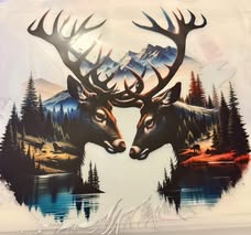 DTF heat prints: Animals, flowers, landscapes