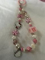 Glass purse/phone charms