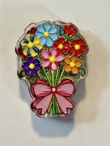 acrylic focal double sided: Animals, flowers, food