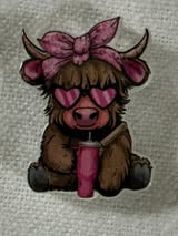 acrylic focals: Animals, flowers, food, hearts