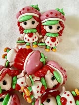 32mm 3D full body rubber character bead.