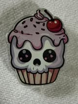 acrylic focal double sided beads: Horror