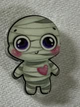 acrylic focal double sided beads: Horror
