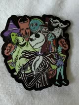 Acrylic flatbacks badge reel: Horror, spooky, Holiday, Tarot