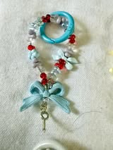 Beginner phone charm with hardware to attach you 3D character