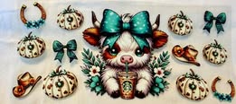 uv DTF 16oz cup wraps: religion, animals, flowers, seasons