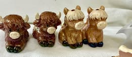 up to 31mm glossy farm animal 3D beads