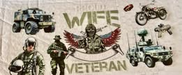 UV DTF Cup wraps: USA, hunting, fishing