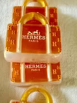 30mm luminous designer purse beads