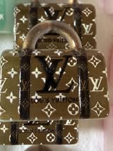 30mm luminous designer purse beads