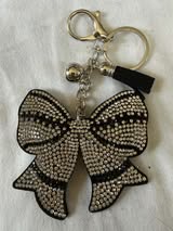 rhinestone keychains and bag charms