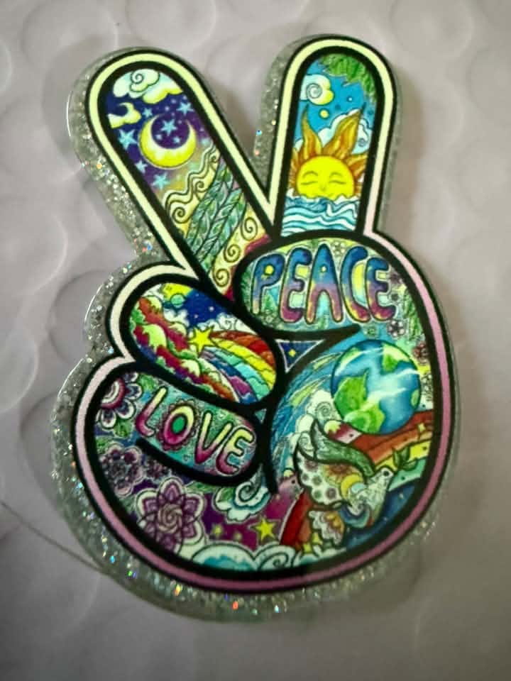 Acrylic flatbacks badge reel: Bows,Hearts, Peace, smile fame, Religion, Books, & Reading, Sun & Moon