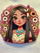 acrylics flat backs Princess/villains/ super hero