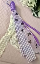 Beginner bag/phone charm/ropes/tassels