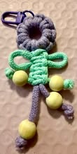 Beginner bag/phone charm/ropes/tassels