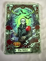 Acrylic flatbacks badge reel: Horror, spooky, Holiday, Tarot