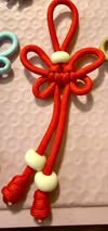 Beginner bag/phone charm/ropes/tassels