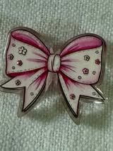 acrylic focal double sided: religion, America, Autism, Bows, & hearts