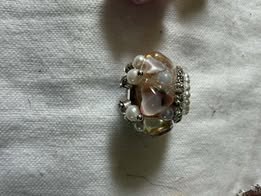 20mm fancy beads with heart and pearl
