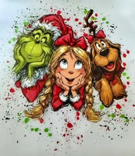 DTF heat press prints: Horror, Holidays