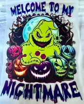 DTF heat press prints: Horror, Holidays