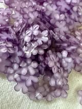 8mm brilliant color nail charm flowers