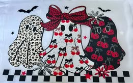 DTF heat press prints: Horror, Holidays