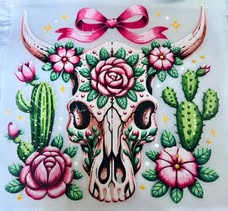 DTF heat prints: Animals, flowers, landscapes, western