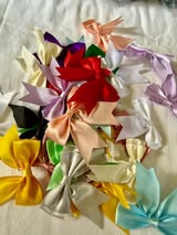60mm fabric bow mix