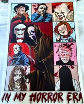 DTF heat press prints: Horror, Holidays