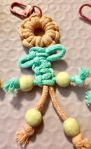 Beginner bag/phone charm/ropes/tassels