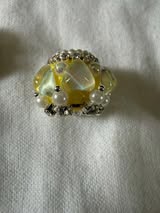 20mm fancy beads with heart and pearl