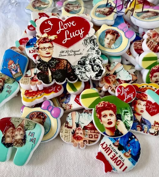 I Love Lucy focal style beads and pendants