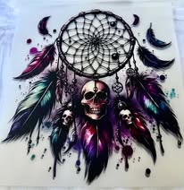 DTF heat print adult: Hearts, Bows, food, dream catcher, religion