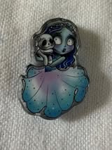 acrylic focal double sided beads: Horror