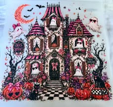 DTF heat press prints: Horror, Holidays