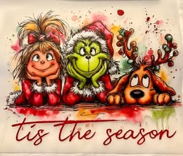 DTF heat press prints: Horror, Holidays