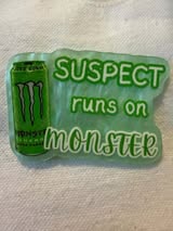 Acrylic flatback badge reel/pens: Funny, bad words, sweet, nice and cute