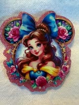 acrylics flat backs Princess/villains/ super hero