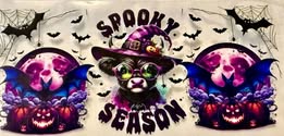 UV DTF 16oz cup wraps: horror, holidays