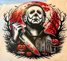 DTF heat press prints: Horror, Holidays
