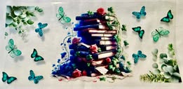 UV DTF Cup wraps: fairies, mystic, books, vacation, camping, food