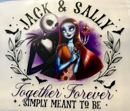 DTF heat press prints: Horror, Holidays