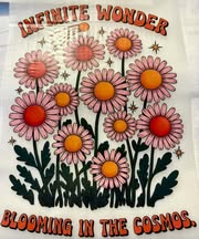 DTF Heat prints: sayings, happy face, seasonal, cars